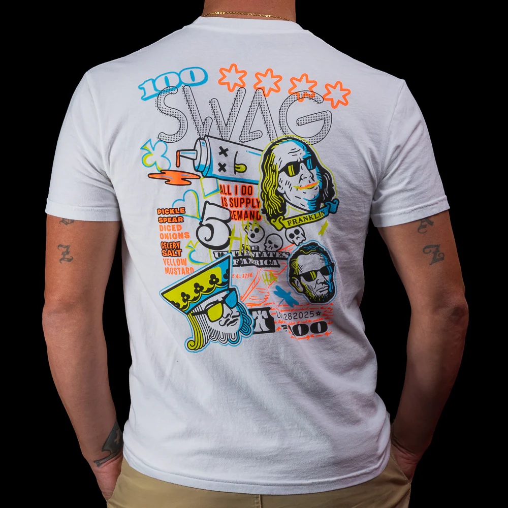 BF25 Greatest Hits White T-Shirt - Image 2