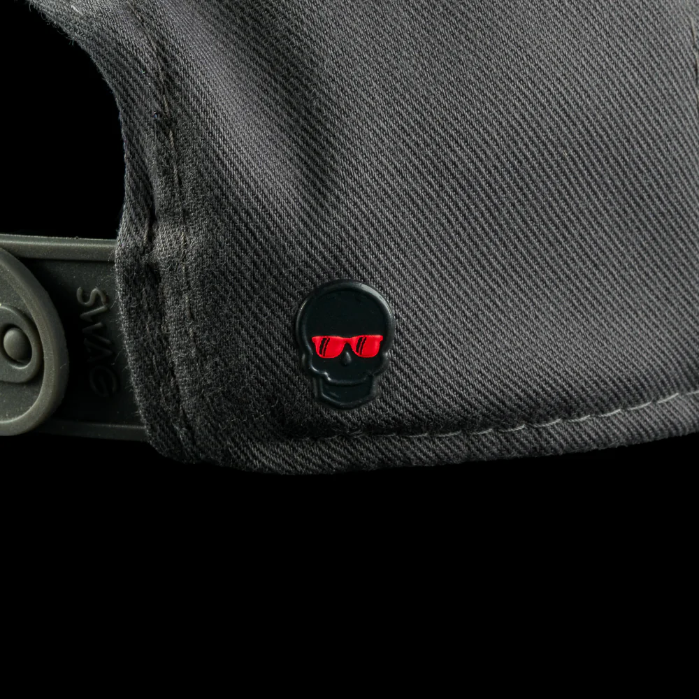 BF25 Swag Thing Patch Grey Snapback Hat - Image 3