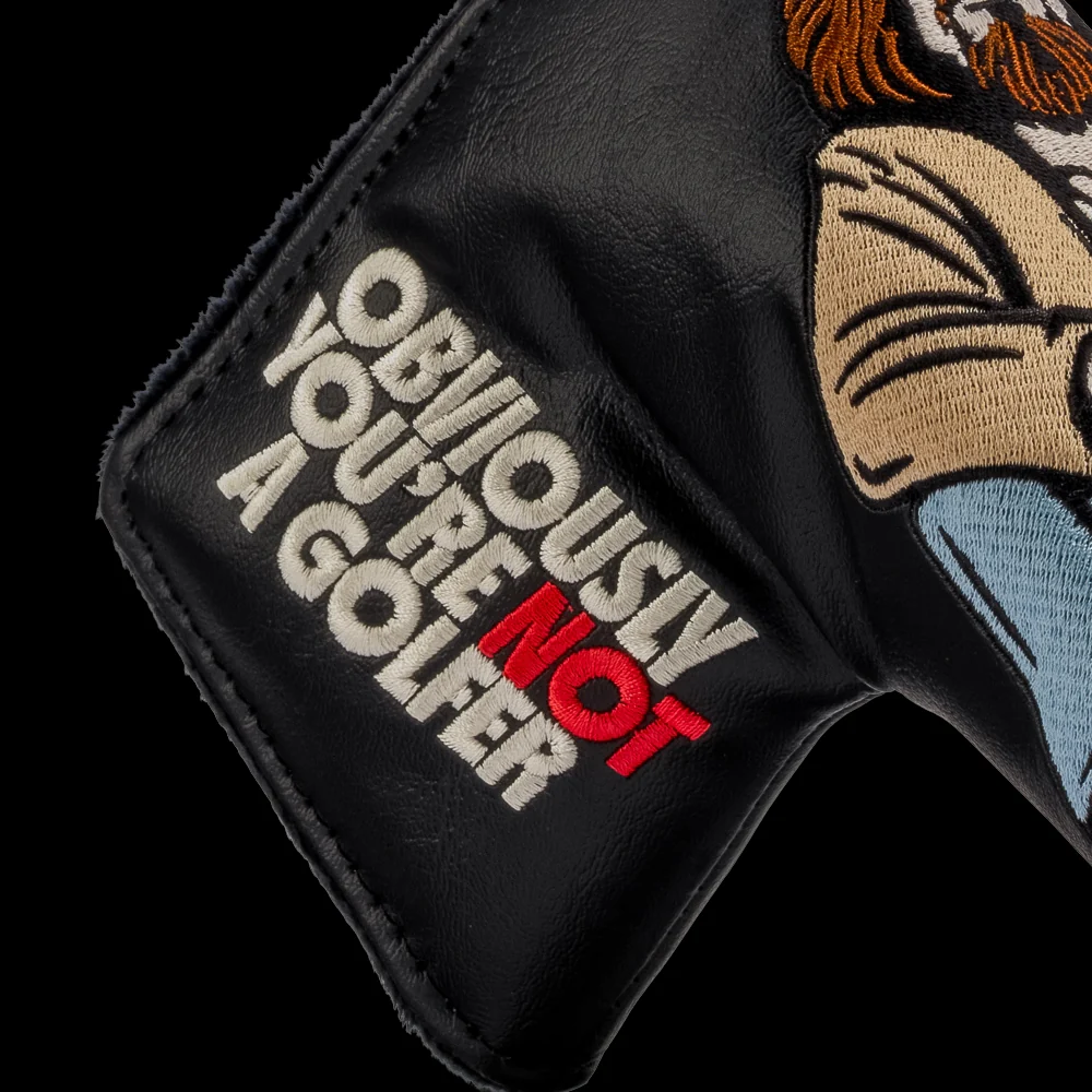 Rewind Golf Big Lebowski Obviously You're Not A Golfer Blade Cover - Image 3