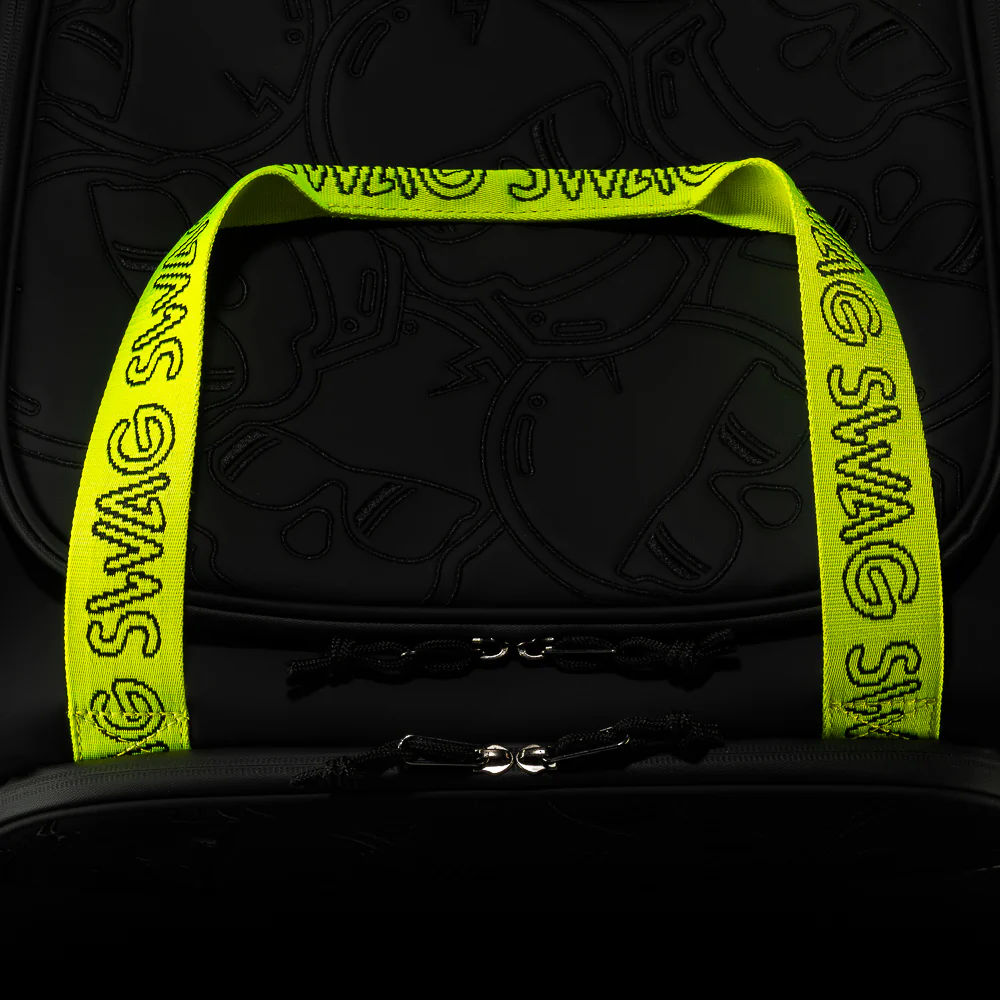 Black & Bolt Stacked Skulls Duffel Bag - Image 3