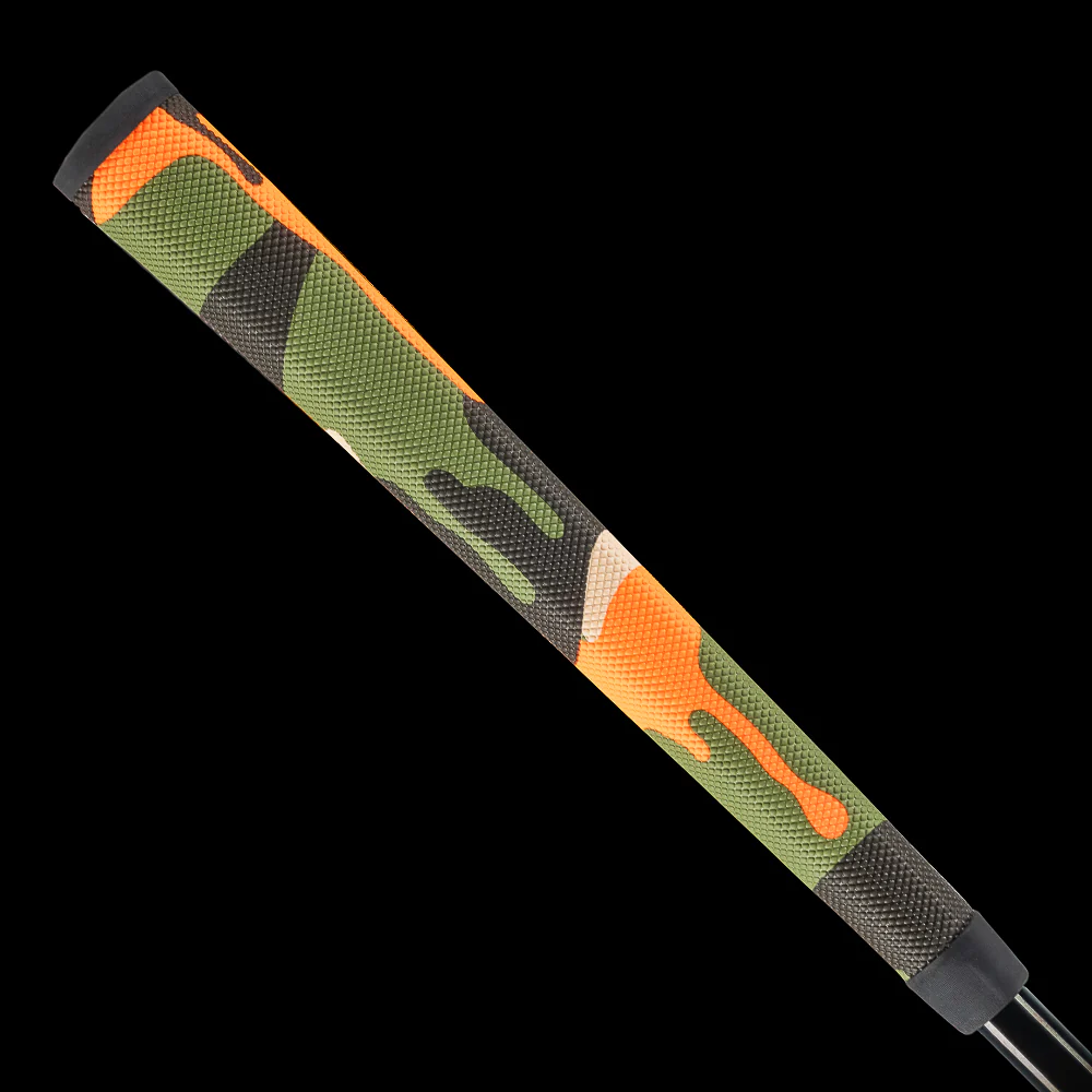 Camo Orange Drip Midsize Putter Grip - Image 3
