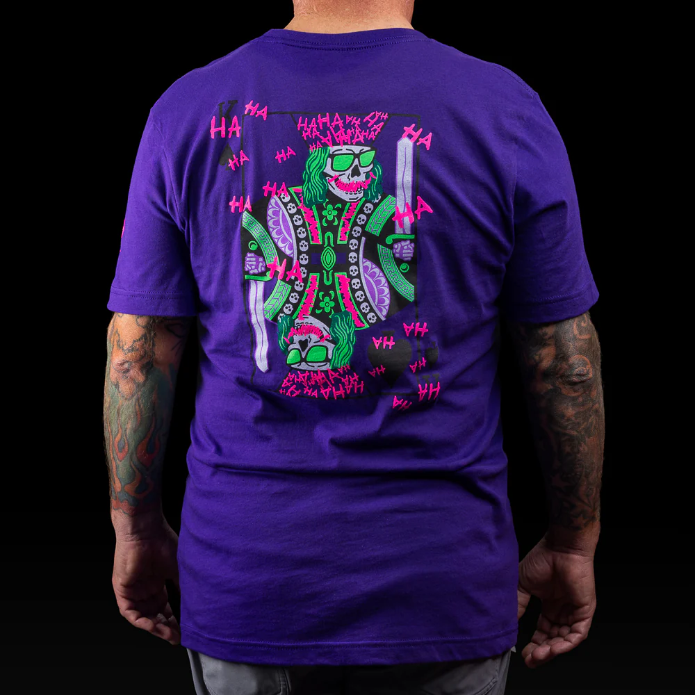Defaced Skeleton King T-Shirt - Image 2
