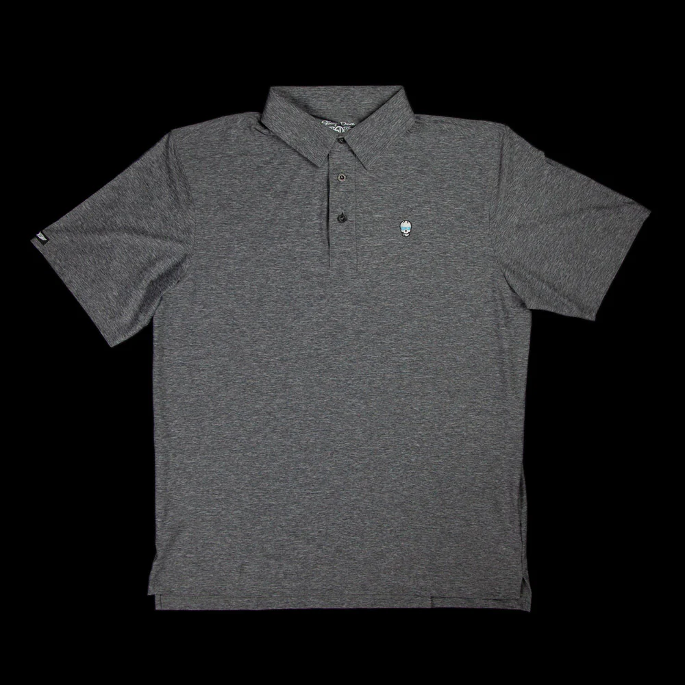 Charcoal Skull Polo - Image 2