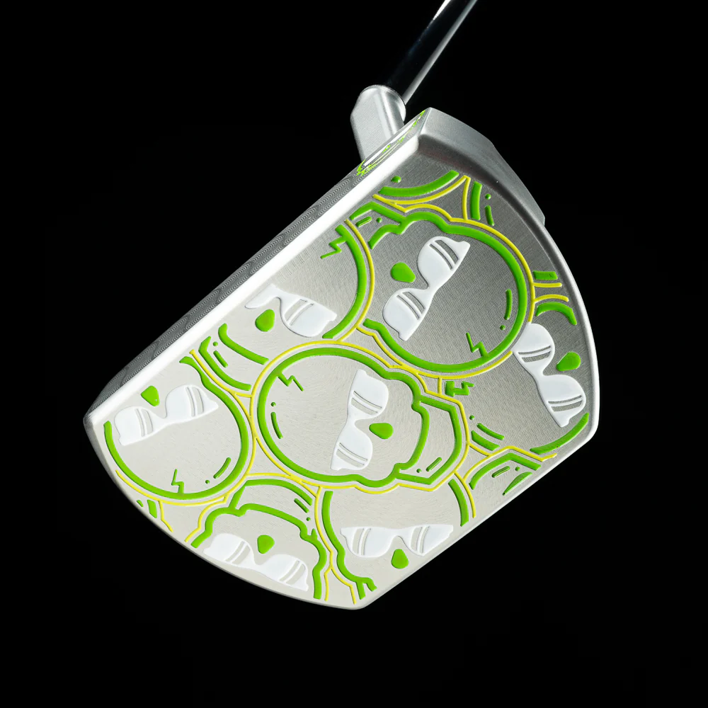 Lemon Lime Stacked Skulls The Boss Putter - Image 6