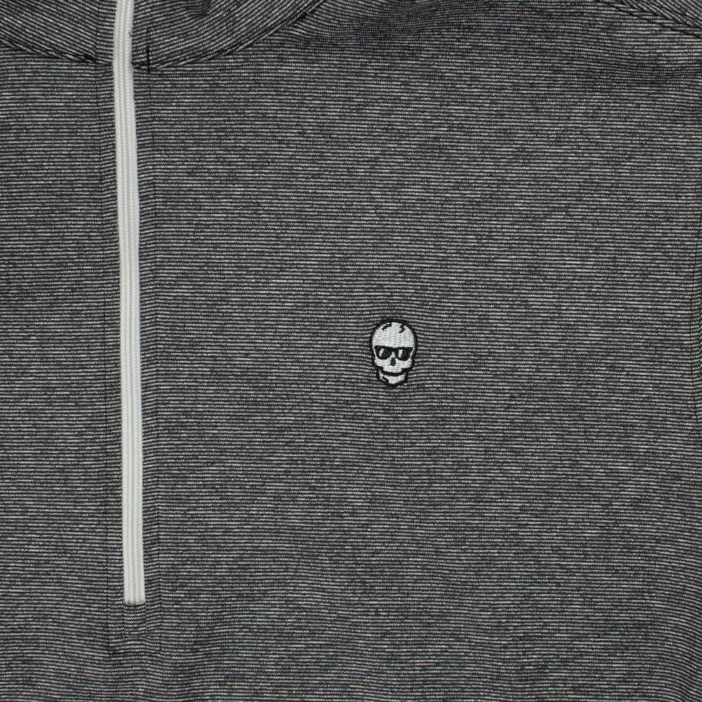 Mid-Weight Skull 1/4 Zip - Image 2