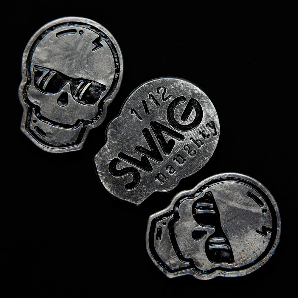 Naughty Coal Skull Marker - Image 3