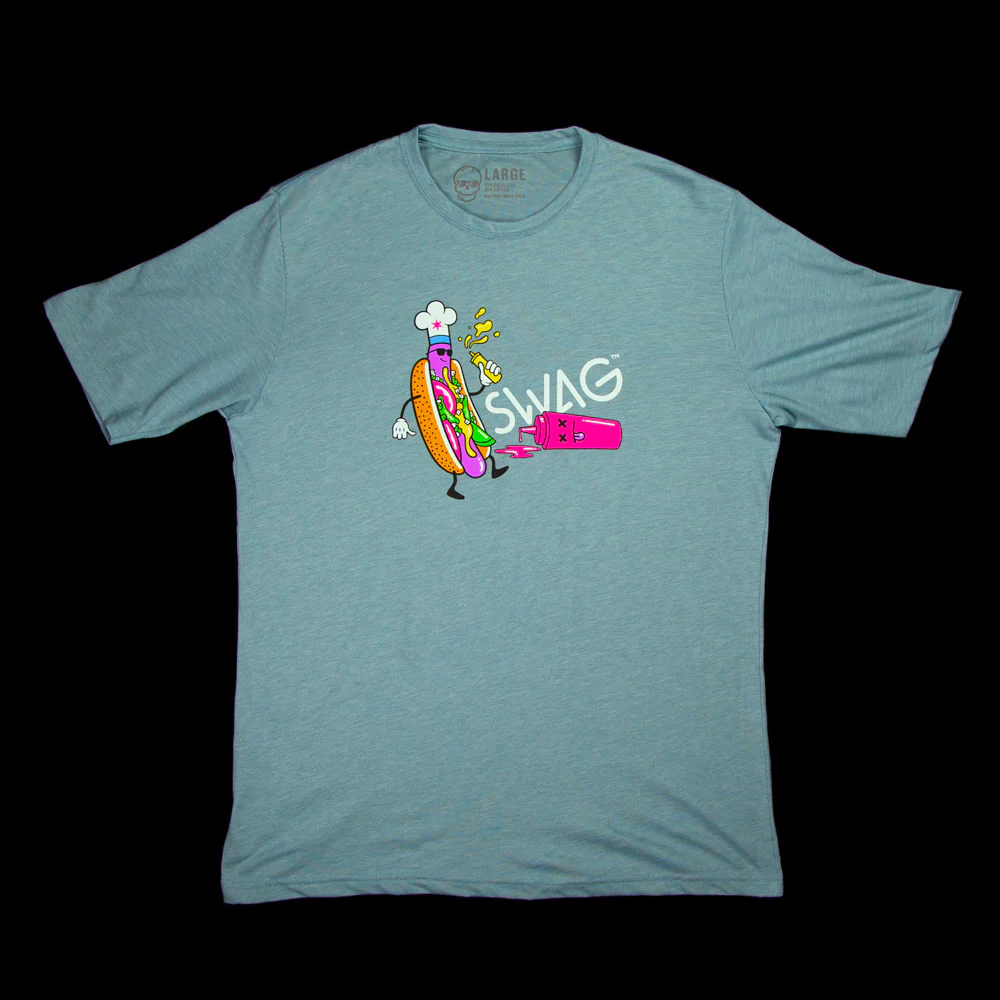 Funky Neon Chicago Dog Shirt - Image 2