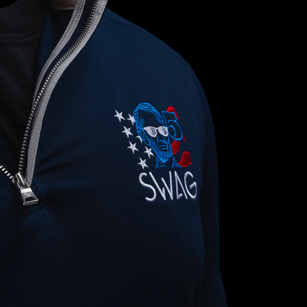 Peter Millar Stealth Performance Lincoln 1/4 Zip Pullover - Image 2
