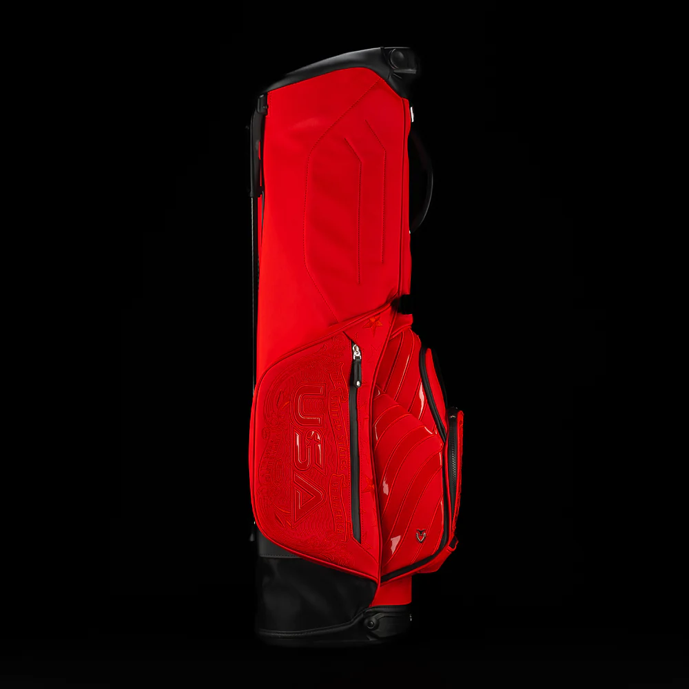 Red Monochromatic U.S. Ryder Cup Stand Bag 2025 - Image 3