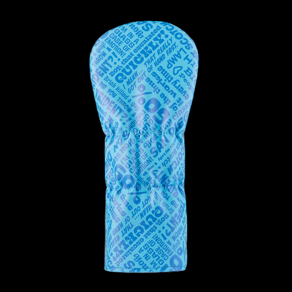 Rewind Golf Anchorman Channel 4 News Team Driver Headcover - Image 3