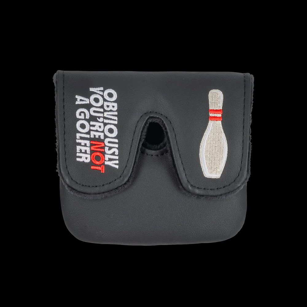 Rewind Golf Big Lebowski Obviously You're Not A Golfer Center Shaft XL Mallet Cover - Image 2