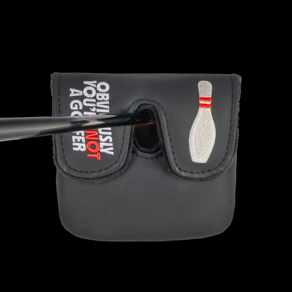 Rewind Golf Big Lebowski Obviously You're Not A Golfer Center Shaft XL Mallet Cover - Image 4