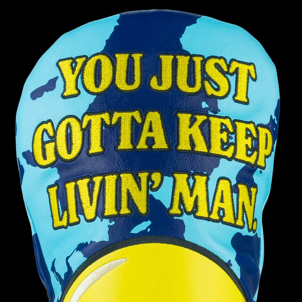 Rewind Golf Dazed And Confused Keep Livin' Man Driver Headcover - Image 2