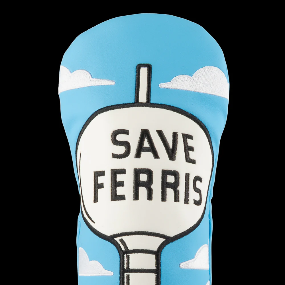 Rewind Golf Ferris Bueller Water Tower Fairway Headcover - Image 2