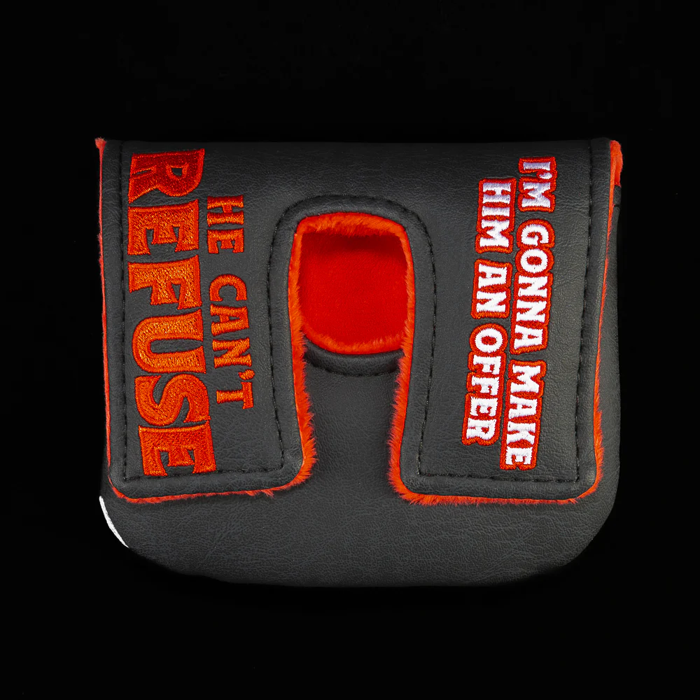 Rewind Golf Godfather He Can't Refuse Center Shaft Mallet Cover - Image 2