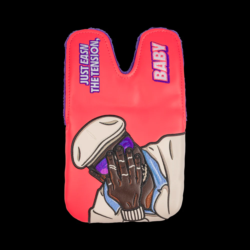 Rewind Golf Happy Gilmore Easn The Tension Center Shaft XL Mallet Headcover - Image 3