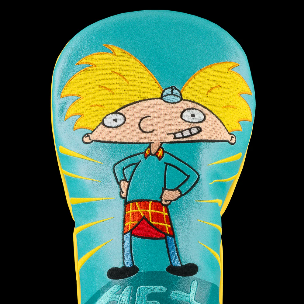 Rewind Golf Hey Arnold! Hey Football Head Driver Headcover - Image 2