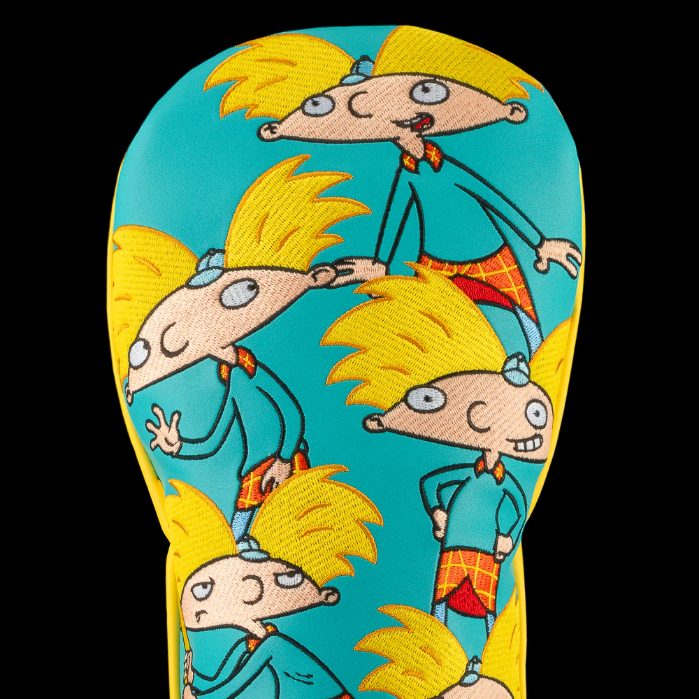 Rewind Golf Hey Arnold! Stacked Arnold Driver Headcover - Image 2