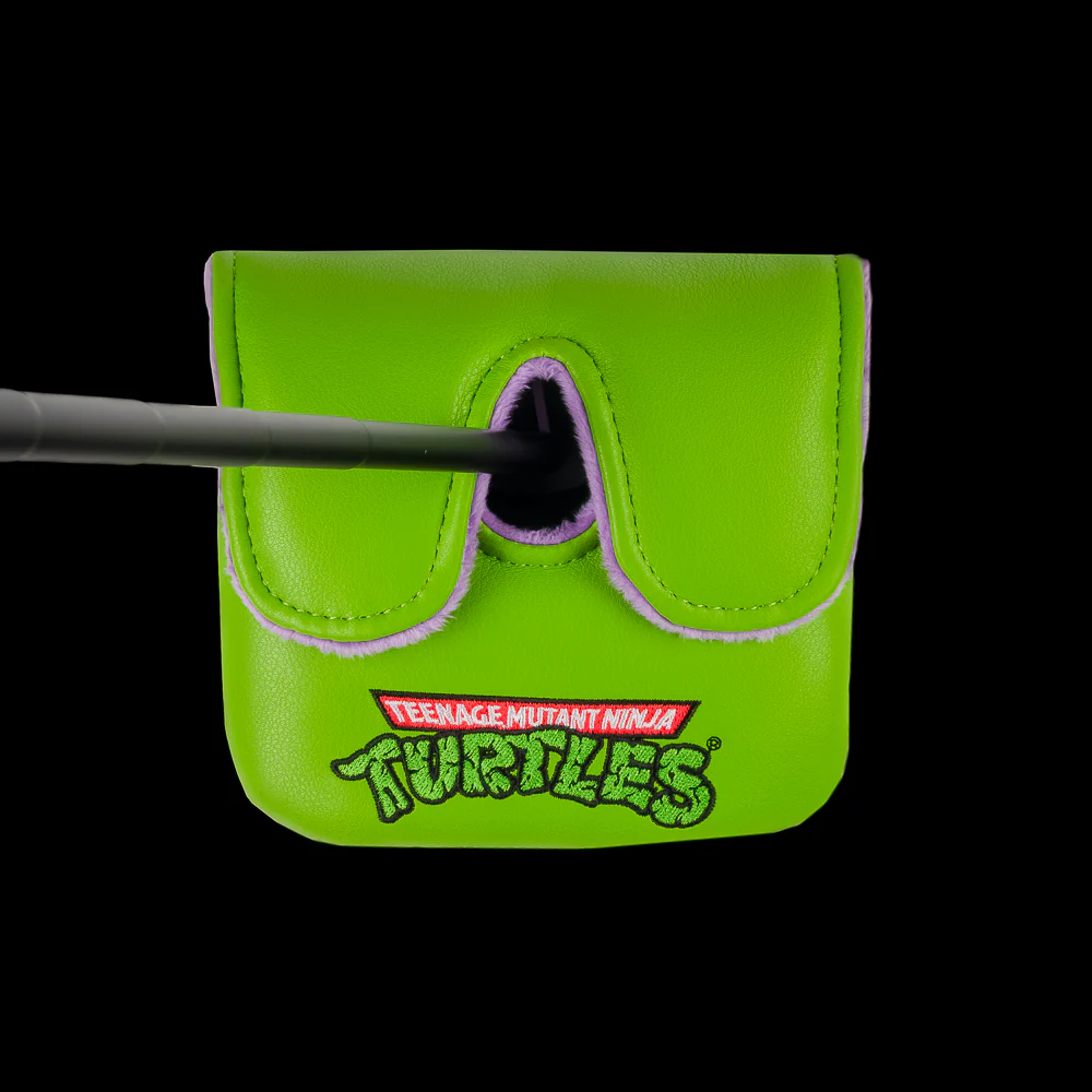 Rewind Golf TMNT Peek-A-Boo Donnie Center Shaft XL Mallet Headcover - Image 4