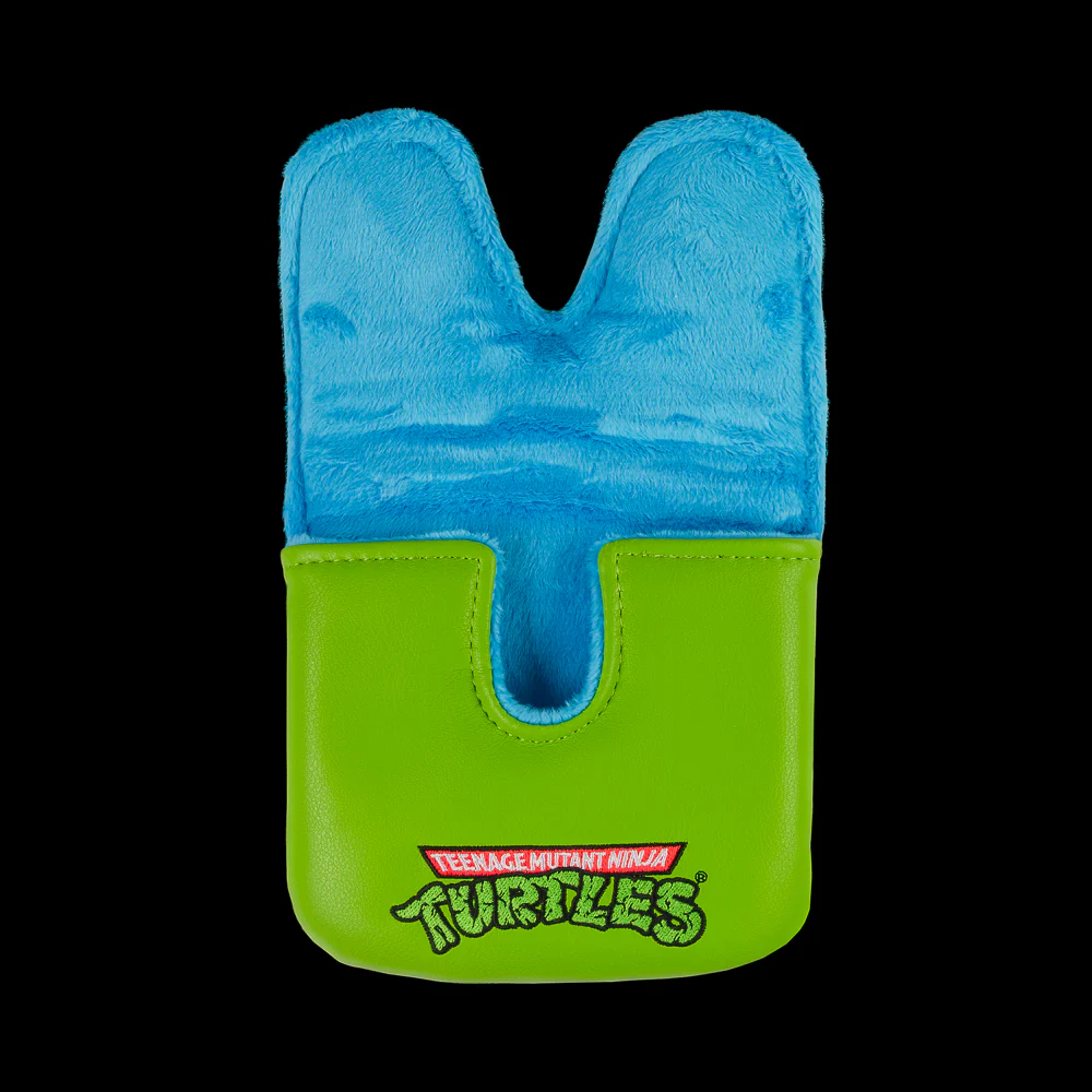 Rewind Golf TMNT Peek-A-Boo Leo Center Shaft XL Mallet Headcover - Image 3
