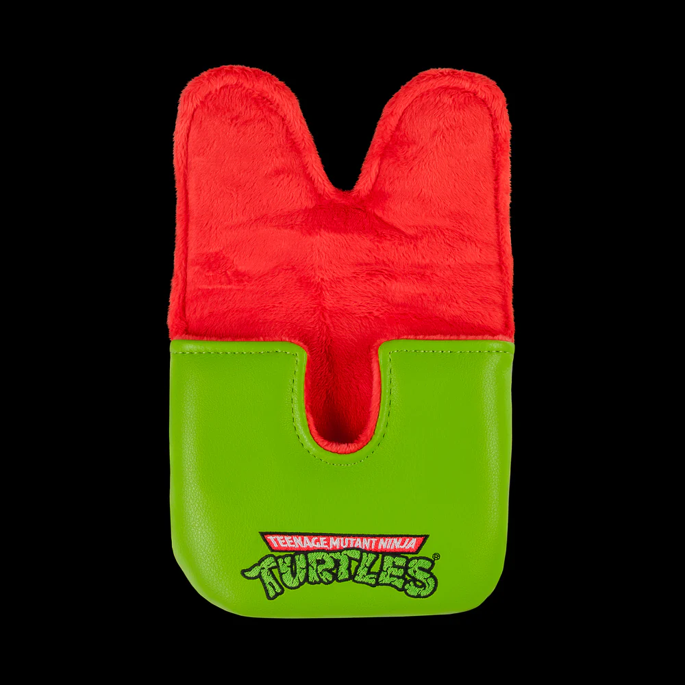 Rewind Golf TMNT Peek-A-Boo Raph Center Shaft XL Mallet Headcover - Image 3