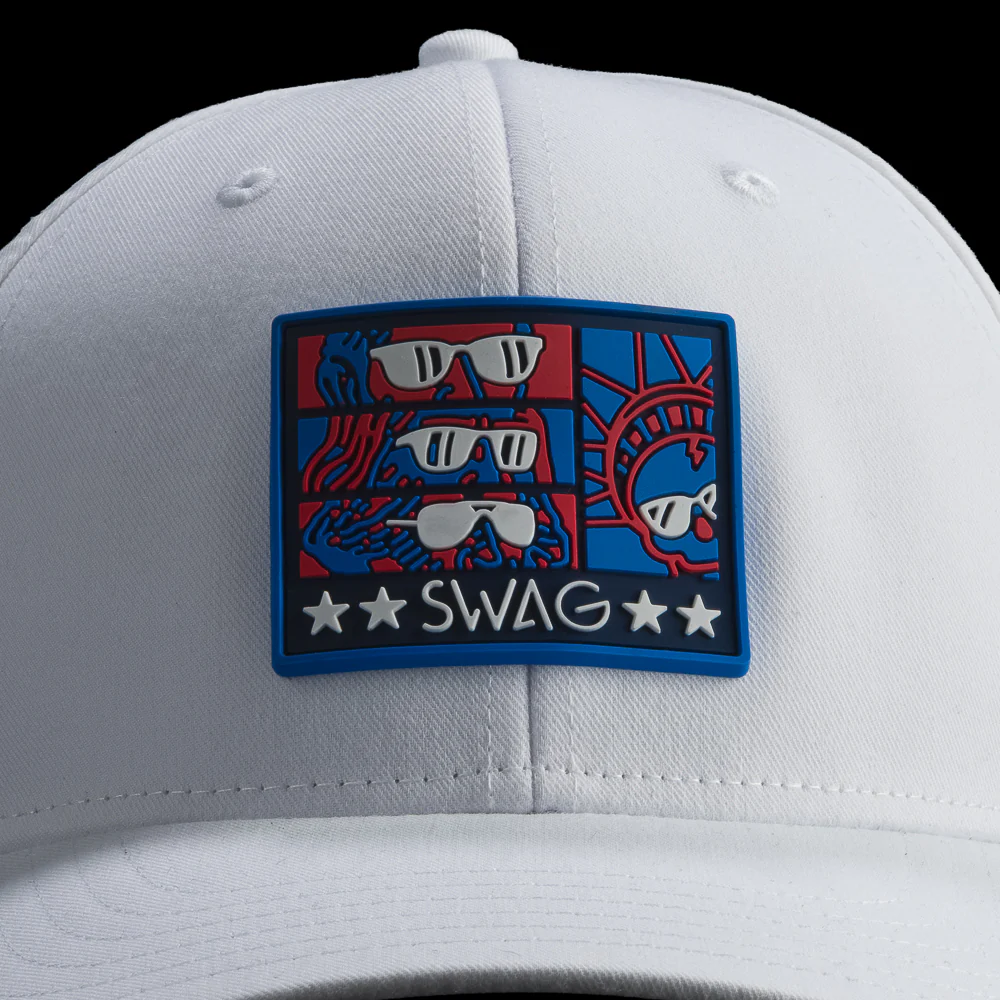 RWB Peepers Patch Snapback Hat - Image 2