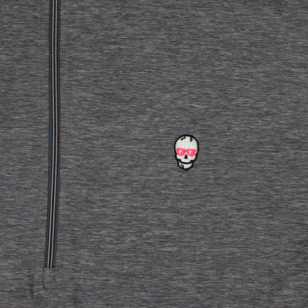 Skull 1/4 Zip Pullover - Image 2