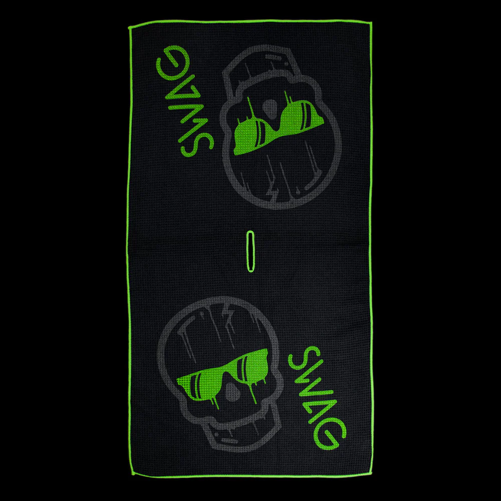 Dripping Skull Golf Towel - Image 2