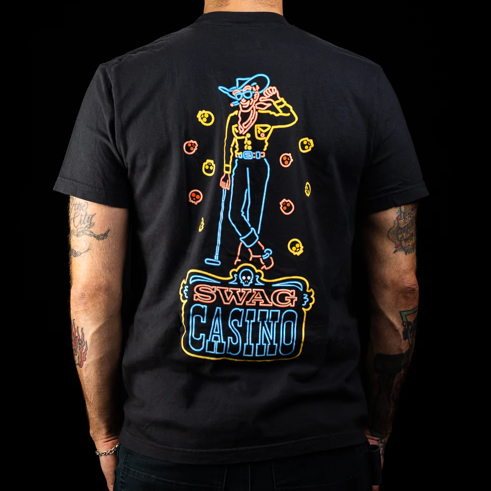 SWAG Casino Cowboy T-Shirt - Image 2