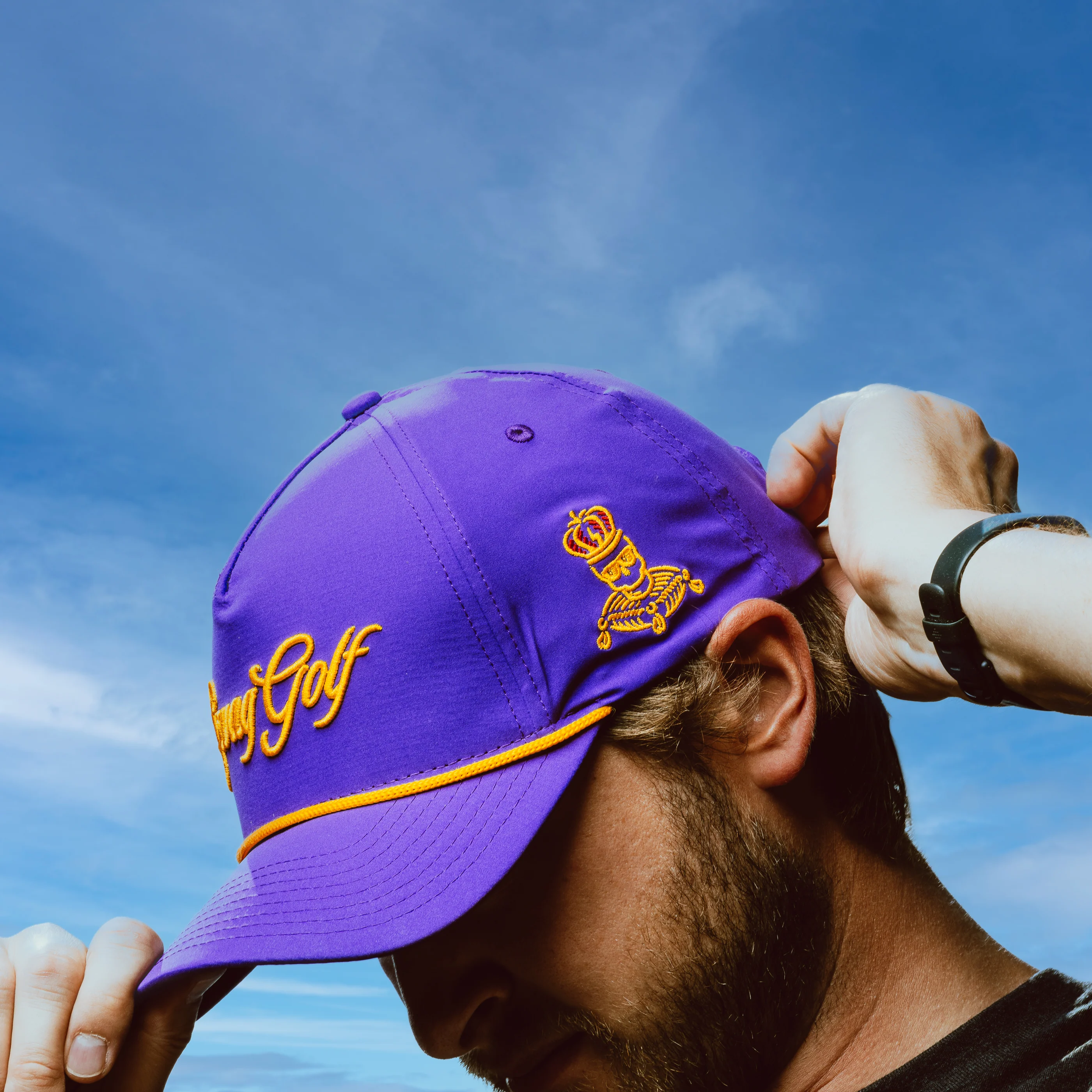 SWAG x d.hudson Crown Purple Hat - Image 5